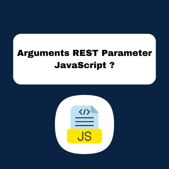 Arguments REST Parameter JavaScript ?