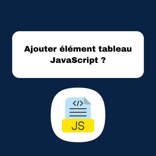 8.6 Ajouter Élément au Tableau en JavaScript (push/unshift)
