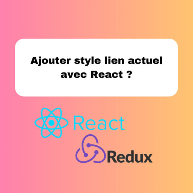 15.7 Ajouter du Style sur le Lien Actuel (NavLink) en React