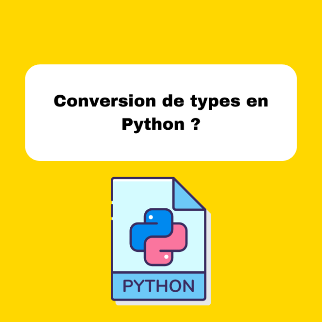 Conversion de types en Python ?