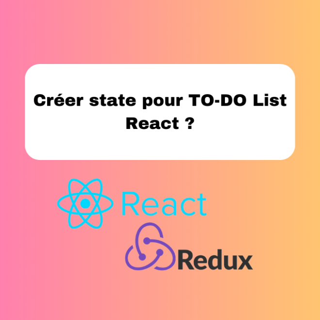 Créer state pour TO-DO List React ?