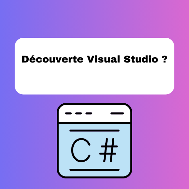 1.3 Découverte Rapide de Visual Studio et Exécution de votre Programme