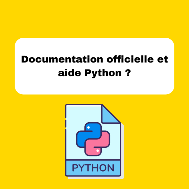 Documentation officielle et aide Python ?