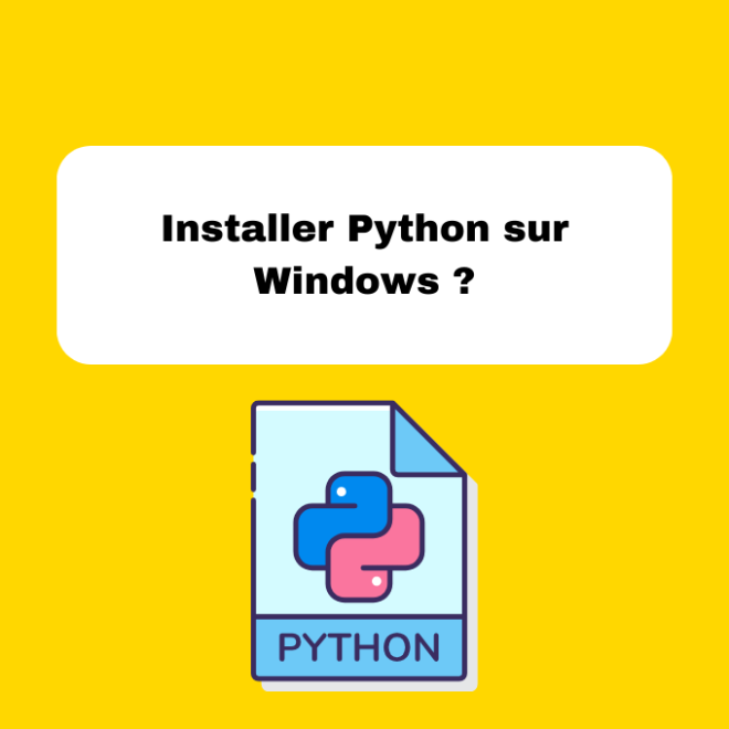 1.2 Installer Python sur Windows Facilement