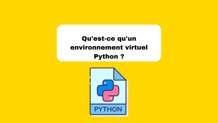 11.1 Introduction à l’Environnement Virtuel Python