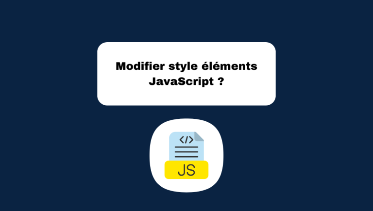 13.2 Modifier Style des Éléments en JavaScript : Tutoriel
