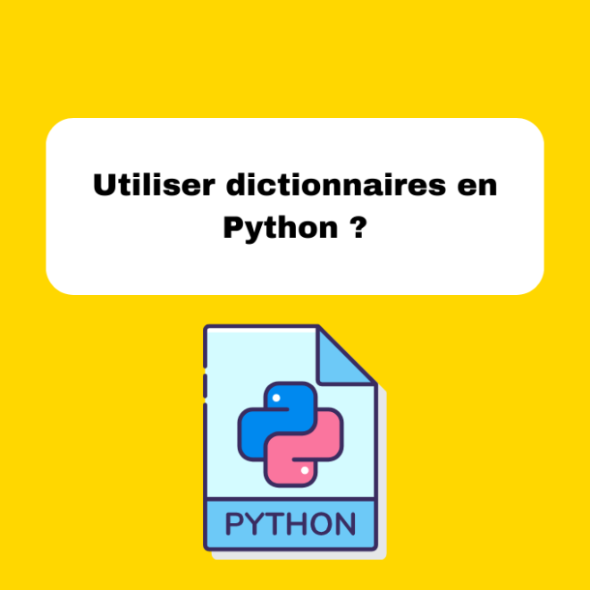 2.14 Structures de Données : Dictionnaires en Python