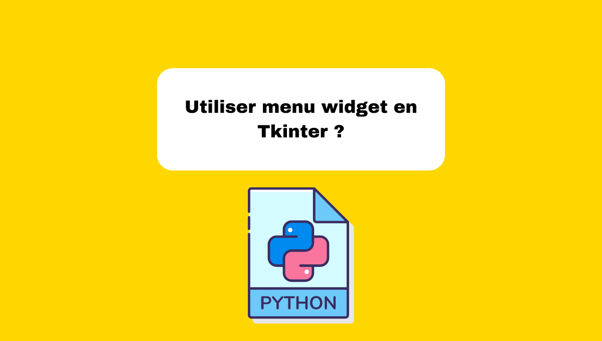 6.13 Utiliser le Menu Widget en Tkinter – CodeSpace
